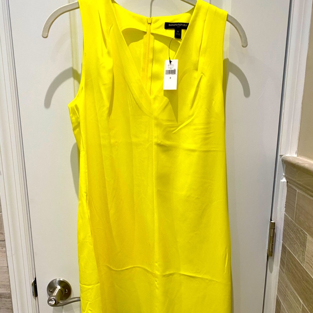 Banana Republic Dress yellow XS